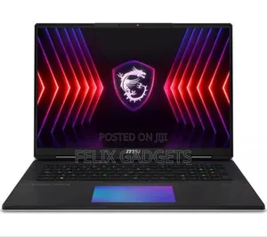 New Laptop MSI Titan 18 HX AI 64GB Intel Core Ultra 9 SSD 4T