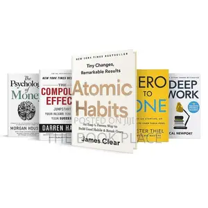 Atomic Habits, the Compound Effect, Deep Work, Zero to One, Plus One