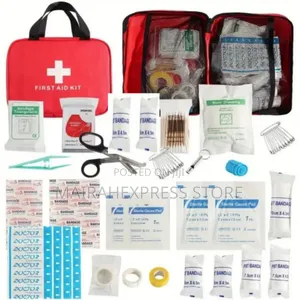 173pcs First Aid Kit. Comes With All Essentials (1lv22n1)
