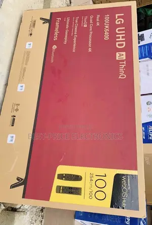 100 Inches Lg True Cinema Experience Frameless Tv