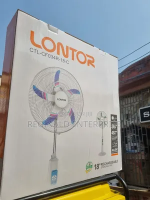 18 Inches Lontor Rechargeable Fan