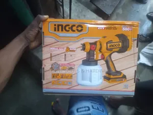 Ingco 20v Li-ion Cordless Spray Gun (Model Csgli2004