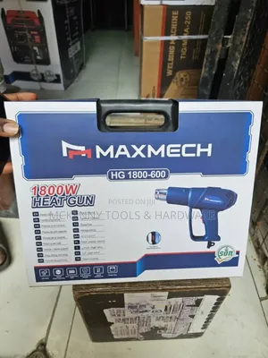 Maxmech Heat Gun With Accessories.