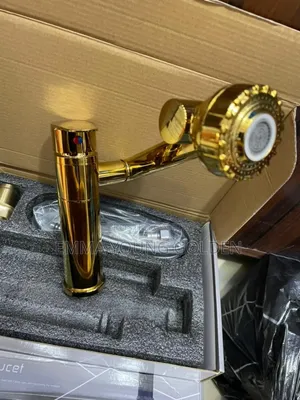 Pure Basin Mixer Gold