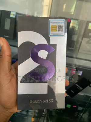 New Samsung Galaxy S21 5G 128 GB Black