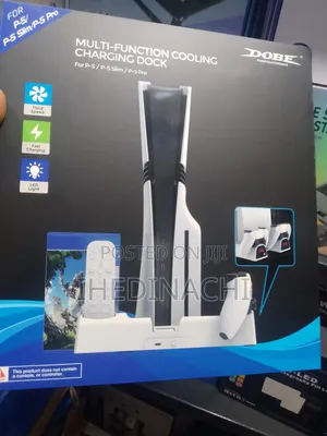 Multifunctional Cooling Charging Dock for Ps5 _Ps5 Slim _ Ps5 Pro