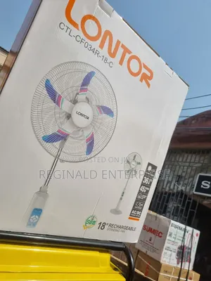 Rechargeable 1i Inches Lontor Fan