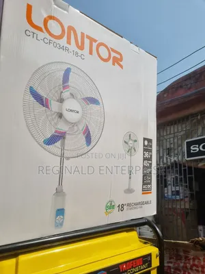 Brand New Lontor Rechargeable Fan 18 Inches Classic