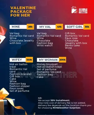 Valentine Packages