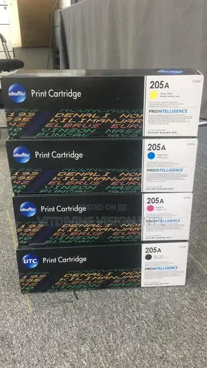 Ubuntu 205a Toner Cartridge Black Cyan,Magenta Yellow