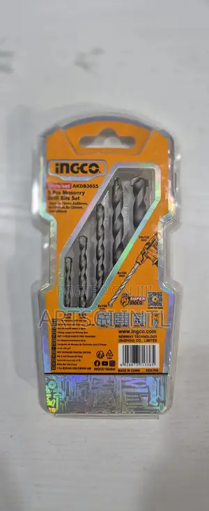 5pcs Mansontry Drill Bit Set for Concrete Wall