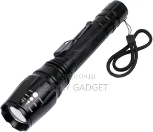 E3 Powerful Rechargeable Led Security Flashlight