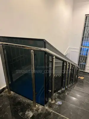 10mm Dark Grey Staircase Handrails