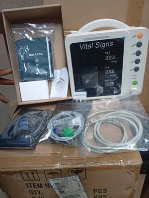 Vital Sign Monitor With Accessories