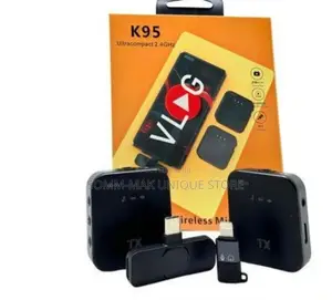 New Dual Microphone Vlog Wireless Double Phone Mic
