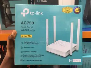 Tp-Link Archer C24 Ac750 Dual-Band Wi-Fi Router