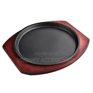 Round And Oval Chinese Sizzling Hot Plate