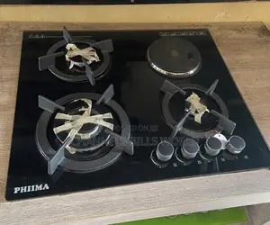 3 Gas and 1 Electric Burner