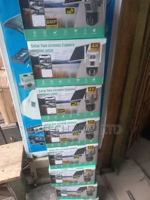 Dual Lens Solar Camera V380 Pro