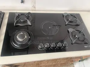 4 Gas and 1 Electric Kitchen Burner