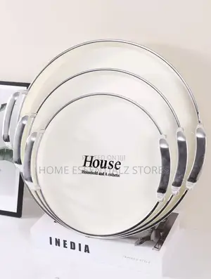 3 Pieces Serving Tray Set - Food Serving Trays