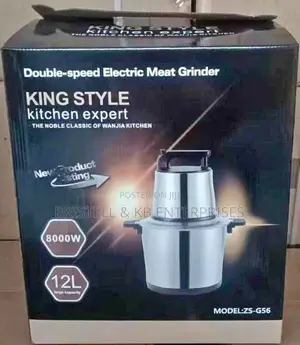 Original King Style Kitchen Expert Double Speed Electric Meat Grinder