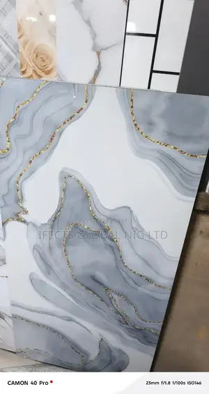 Blue and Golden Thunder Strike 60x120