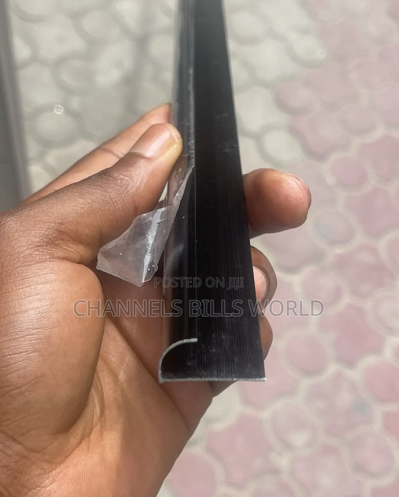 Black Genesis Tiles Trim