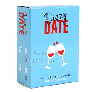 Dizzy Date Intimate Card Game Couple Drinking Game