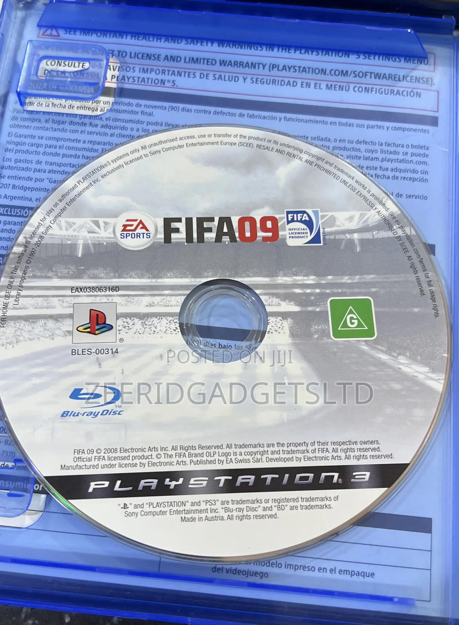 Fifa 2009 for Ps3