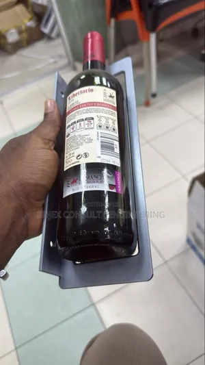 Metal Wine Hanger Designed to Display, Built to Impress