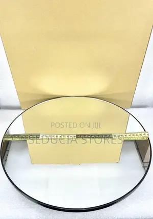 360 Degree Rotating Mirror Display Turntable - 40cm