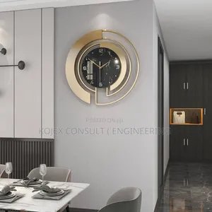 Marble Luxury Wall Clock . Round Unique Classy Wall Decor
