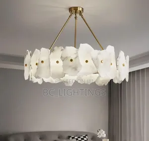 Modern Led Marble Chandelier Light