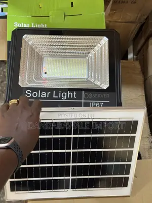 Observer 300w Solar Flood Light High-Power Outdoor Security Led Light