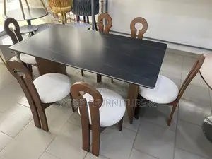High Quality Dining Chair and Table by 6 Set