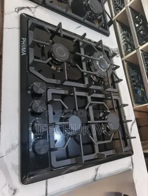 Original Phiima Inbuilt Luxury 4 Burners Built-in Stainless Gas Cooker