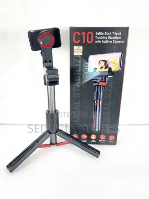 C10 Ai Gimbal Selfie Stick Tracking Stabilizer Tripod
