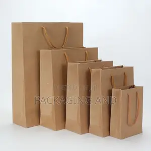 Brown Paper Bag for Food Packaging
