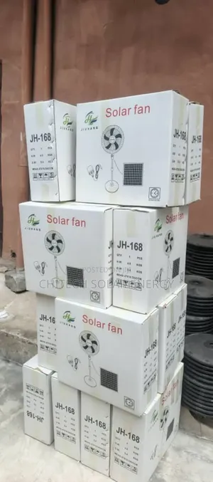 Solar Rechargeable Fan