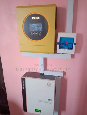Installation SMS 4.2kva Inverter+Lvtopsun 2.56kwh Battery+Solar Panel