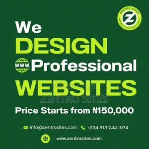 We Design Professional Websites for Businesses