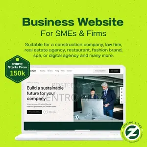 Business Website for Smes, Companies, Agencies Firms