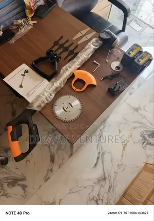 A Cordless Grass Trimmer/ Bush Cutter