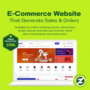 E-Commerce Website Design That Generates Sales Orders