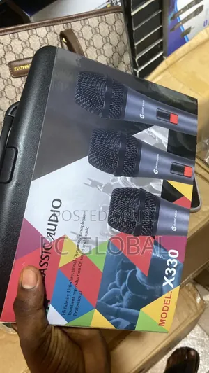Classic Audio 3 in 1 Wired Microphone X330