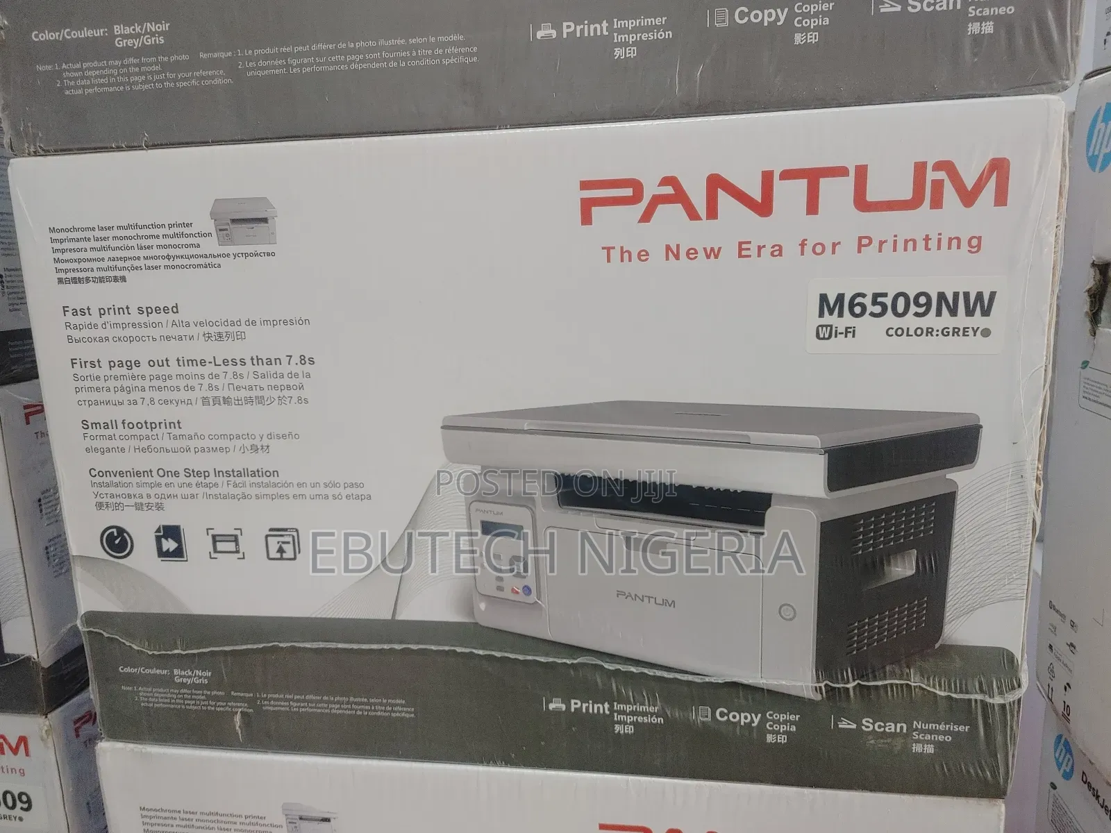 Pantum M6509nw Wireless Mono Multifunction Laser Printer