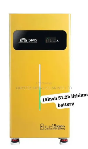 SMS Lithium Ion Battery 15kwh 51.2v