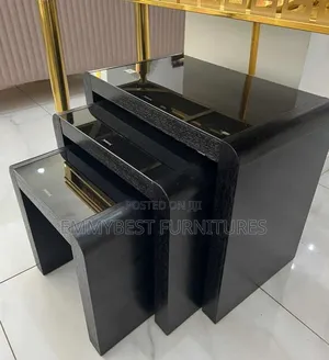 Luxurious Standard Quality Side Table Set.