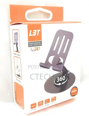 360° Rotation Adjustable Metal Phone Holder Tablet Stand for iPad .